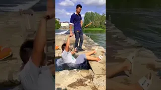 The end 😂😂😂 #viral #shorts #funny #fails #thetaggy