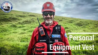 What gear do Mountain Rescue use and carry | Personal Equipment Vest for Search and Rescue