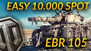 LT-15 Object 260 Mission | 10.000 Easy Spot on EBR 105 | World of Tanks (WoT) Best Replays