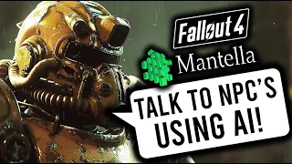 How To Talk To Any NPC In Fallout 4 Using ChatGPT AI And Mantella Mod! VR and Non-VR! #fallout4 #vr