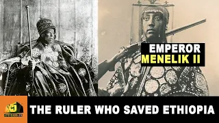 Emperor Menelik II, the African ruler who Saved Ethiopia From Colonialism by defeating Italian army