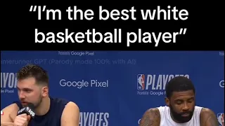 Luka on WCF Game 1 “I’m the best white basketball player”