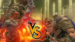 Radagon's Family VS Godfrey's Family Team Battle - Elden Ring