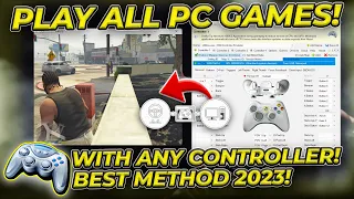 [2023]🔧How To Play All PC Games With Any Controller or Generic USB Gamepad [X360CE]✔️