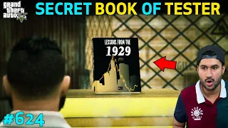 GTA 5 : FOUND LESTER'S FATHER TOP SECRET BOOK | GTA 5 GAMEPLAY #624