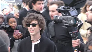 Timothée Chalamet [Dune] - Loewe Menswear Fall-Winter 23/24 fashion show in Paris - 21.01.2023