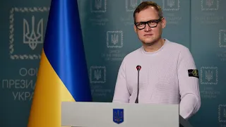 Брифінг заступника керівника Офісу Президента України Андрія Смирнова.