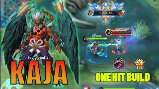 TOP GLOBAL 3 KAJA !!! ONE HIT BUILD, ONE ULTIMATE ENEMY DEAD GAMEPLAY by Yansa !!! - MOBILE LEGENDS
