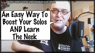 An EASY Way To Boost Your Soloing AND Learn The Neck!