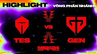 HIGHLIGHT | GEN vs TES | MSI 2024 - Vòng Phân Nhánh | 11.05.2024