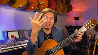 Ryoji Matsuoka M80 (1990) classical guitar sound demo by Neil Ta