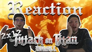 Attack on Titan 2x12 REACTION