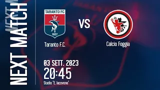 TARANTO - FOGGIA 2-0 | INGRESSO in campo delle squadre