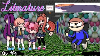 Literature (Algebra but the dokis, Dave and Senpai sing it)