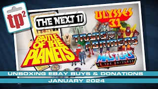 Unboxing donations & eBay Purchases Jan 2024 - Toy Polloi Two