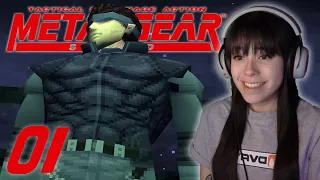 NO IDEA WHAT I'M GETTING MYSELF INTO | Metal Gear Solid Let's Play Part 1