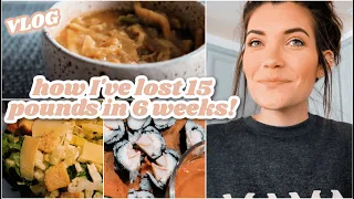 VLOG || HOW I LOST 15 POUNDS IN 6 WEEKS!🎉 What I've Been Eating / Doing to Lose Weight Postpartum