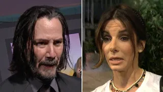 Keanu Reeves REACTS to Sandra Bullock’s Partner Bryan Randall Dying of ALS