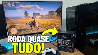 Testando o MINI PC CONSOLE em diversos Jogos!