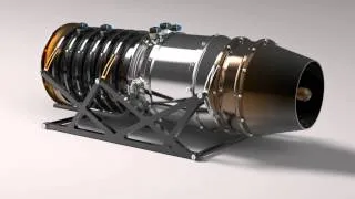 Axial turbojet design for RC Jets