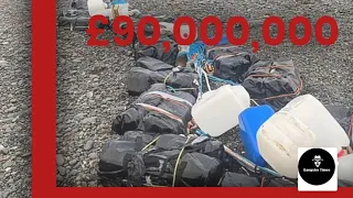 Man Finds £90million Cocaine Haul On A Beach In Wales