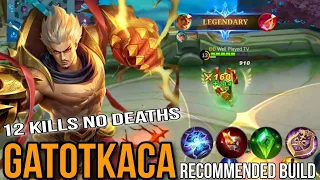 Immortal Gatotkaca Gameplay - Recommended Damage Build ` MLBB