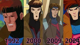 GAMBIT (X-MEN) ALL CARTOON APPEAREANCE AND EVOLUTION (1992-2024)