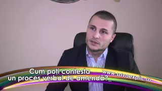 Cum poti contesta un proces verbal de amenda