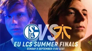 2018 #EULCS Summer Finals: Schalke 04 vs. Fnatic