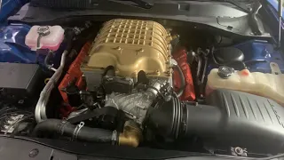 How much boost on a supercharged 6.4 hemi