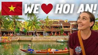 HOI AN IS BETTER THAN WE EXPECTED! 🇻🇳 Vietnam Vlog