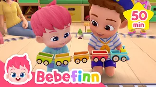 Let me talk about "My Day"! | Bebefinn Nursery Rhymes | Family song  | Kids daily routine song