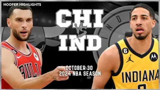 Chicago Bulls vs Indiana Pacers Full Game Highlights | Oct 30 | 2024 NBA Season