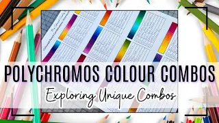POLYCHROMOS Colour Combinations: Exploring Unique Colour Combos #adultcoloring
