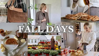 OCTOBER DAYS in the Life of a Busy Mom of 4! Apple Butter Recipe, Sourdough Pie, Fall Clothing Haul