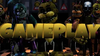 геймплей Fnaf plus.Безумные аниматроники