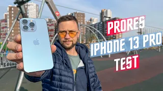 БОМБИЧЕСКАЯ СЪЁМКА 🔥 ProRes iPhone 13 Pro TEST ПРИМЕР СЪЁМКИ НА 39 МИНУТ 162 ГБ ОН ВАС СРАЗИТ !