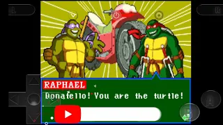 Teenege Mutant Ninja Turtles (GBA) Boss fight