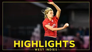 Highlights | West Indies Women v England Women | Lauren Bell Takes 4-12 For Away Side | 4th T20I