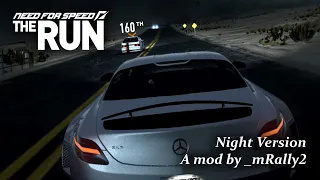 【NFS The Run】Mercedes-Benz SLS AMG vs. Night Version of The Run