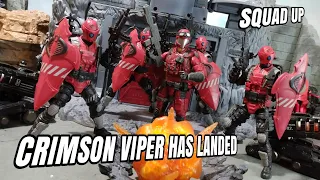 GIJOE CLASSIFIED CRIMSON VIPER UNBOXING REVIEW LOOK AT ‼️SQUAD UP‼️