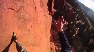 GoPro fall at Garden of the Gods