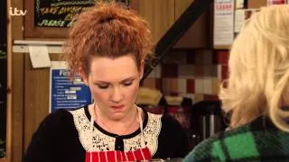 Coronation Street - Roy Sticks Up For Fiz