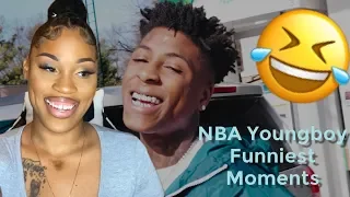 ‪NBA YOUNGBOY FUNNIEST MOMENTS ‬ (Best Reaction)