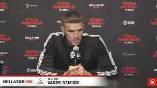 ВАДИМ НЕМКОВ - Интервью перед БОЕМ #Bellator288 ВАДИМ НЕМКОВ - КОРИ АНДЕРСОН | Nemkov - Anderson