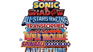 The Murder of Team Sonic x Shadow All-Stars Racing Transformed Battle Mania Triple Trouble Spinball