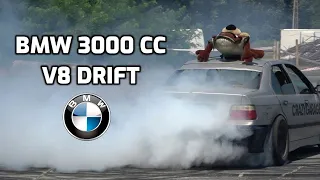 BMW M60B30 3000cc V8 drift and sound