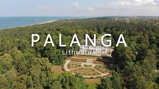 Palanga - Lithuania - Aerial Drone video 4k