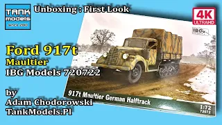 Unboxing #164 - Ford 917t Maultier - IBG 72072