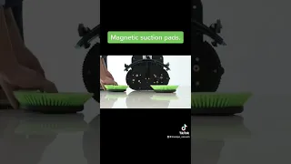 Magnetic suction pads of Mini Floor Scrubber. #cleaning #commercial #industrial #vacuum #scrubber